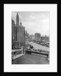Downtown Chicago view looking west, ca. 1928 by Anonymous