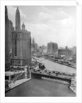 Downtown Chicago view looking west, ca. 1928 by Anonymous