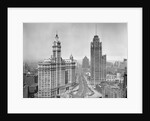 Michigan Avenue view in Chicago, ca. 1925 by Anonymous