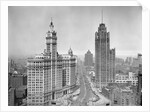 Michigan Avenue view in Chicago, ca. 1925 by Anonymous