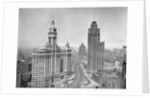 Michigan Avenue view in Chicago, ca. 1925 by Anonymous