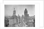 Michigan Avenue view in Chicago, ca. 1925 by Anonymous