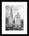 Wrigley Building on Michigan Avenue in Chicago, ca. 1928 by Anonymous