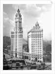 Wrigley Building on Michigan Avenue in Chicago, ca. 1928 by Anonymous