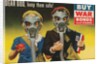 War Bonds Poster, Children in Gas Masks by Anonymous