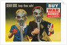 War Bonds Poster, Children in Gas Masks by Anonymous