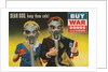 War Bonds Poster, Children in Gas Masks by Anonymous