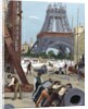 Paris. Universal Exhibition of 1889. Construction of the Eiffel Tower by Anonymous