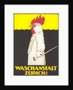 Poster for Zurich Laundry Service with Rooster by Anonymous