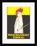 Poster for Zurich Laundry Service with Rooster by Anonymous