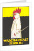 Poster for Zurich Laundry Service with Rooster by Anonymous