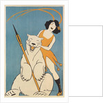 Laughing Woman and Polar Bear by Anonymous