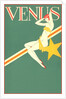 Perched Art Deco Venus by Anonymous
