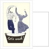 Let's Wash! Dancing Laundry by Anonymous