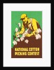 Poster for National Cotton Picking Contest by Anonymous