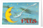 Moon and Spoon Pals by Anonymous
