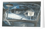 Slippery When Wet, Road Sign by Anonymous