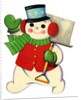 1950s Snowman by Anonymous