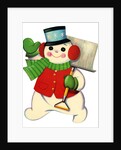 1950s Snowman by Anonymous
