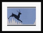 Stylized Leaping Deer by Anonymous