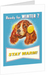 Ready for Winter? Stay Warm Dog with Earmuffs by Anonymous