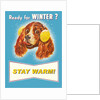 Ready for Winter? Stay Warm Dog with Earmuffs by Anonymous