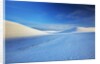 Patterns in snow covered wheat fields by Anonymous