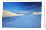 Patterns in snow covered wheat fields by Anonymous