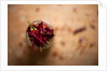 Dried red chillies in a mason jar by Anonymous