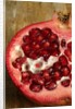 Sliced pomegranate by Anonymous