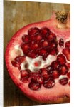 Sliced pomegranate by Anonymous