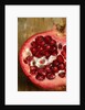 Sliced pomegranate by Anonymous
