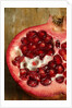 Sliced pomegranate by Anonymous