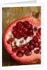 Sliced pomegranate by Anonymous