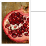 Sliced pomegranate by Anonymous