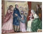 French Revolution (1789-1799). The royal family took refuge in the Assembly by Anonymous