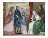French Revolution (1789-1799). The royal family took refuge in the Assembly by Anonymous