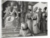 Sultan receiving some members of the Council in the Topkapi Palace courtroom by Anonymous