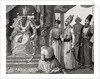 Sultan receiving some members of the Council in the Topkapi Palace courtroom by Anonymous
