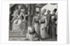 Sultan receiving some members of the Council in the Topkapi Palace courtroom by Anonymous