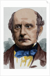 Sir Alexander Cockburn (1802-1880). Engraving. Colored by Anonymous