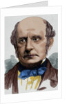 Sir Alexander Cockburn (1802-1880). Engraving. Colored by Anonymous