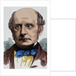 Sir Alexander Cockburn (1802-1880). Engraving. Colored by Anonymous