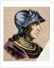 Theodoric II. (died 466). Was the eight of Visigoths from 543 to 466. Engraving. Colored by Anonymous