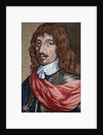 Charles IV, Duke of Lorraine (1604-1675). Engraving. Colored by Anonymous