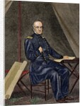 Henry Wager Halleck (1815-1872). Was a United States Army officer. Engraving by Anonymous