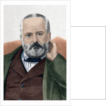 Victor Hugo (1802-1885). French poet, novelist, and dramatist to the Romantic movement. Engraving. C by Anonymous