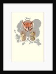 Fox, Lynx, Cougar and Squirrel Graphic by Anonymous
