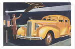 Automobile at the Airport by Anonymous