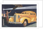 Automobile at the Airport by Anonymous